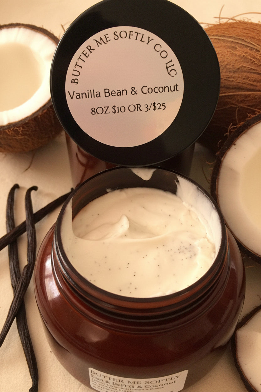 Vanilla Bean & Coconut 8oz