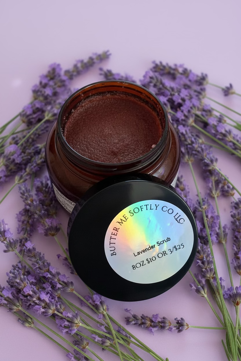 Sugar Scrub Lavender 8oz
