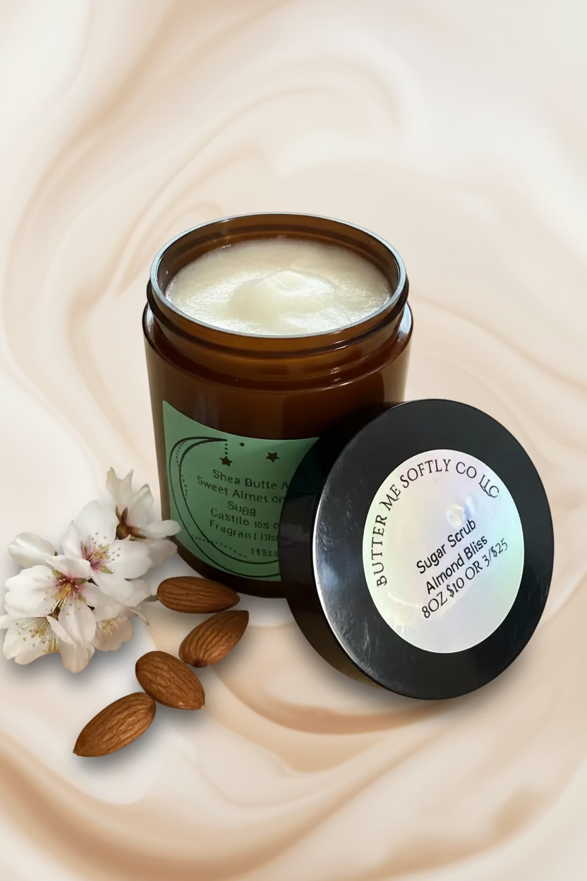 Sugar Scrub Almond Bliss 8oz